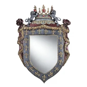 Chateau Saint Roche Sculptural Wall Mirror