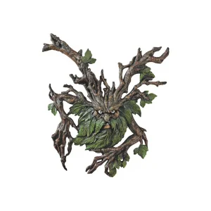 Crotchety Crank Tree Ent Greenman Wall Sculpture