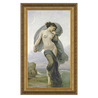 Evening Mood Framed Canvas Replica Painting: Grande