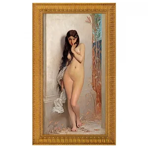 The Cicada Framed Canvas Replica Painting: Grande