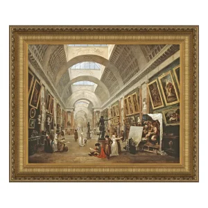 Project for the Disposition Framed Canvas Replica Painting: Small