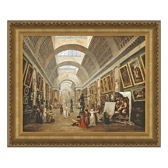 Project for the Disposition Framed Canvas Replica Painting: Medium