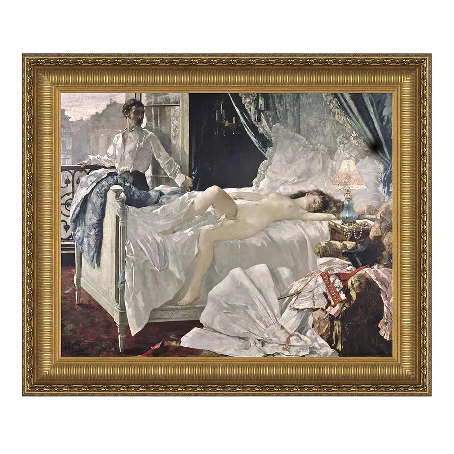 Rolla Framed Canvas Replica Painting: Medium