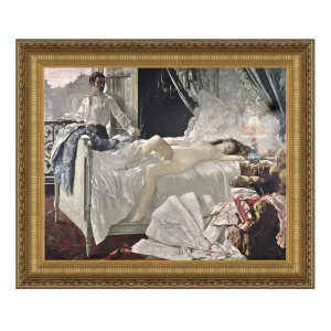 Rolla Framed Canvas Replica Painting: Large
