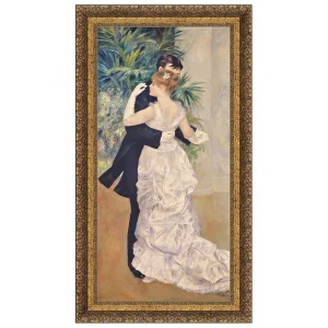 La Danse a la Ville Framed Canvas Replica Painting: Grande
