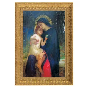 L'Addolorata Framed Canvas Replica Painting: Small