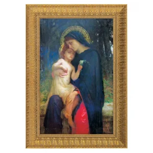 L'Addolorata Framed Canvas Replica Painting: Large