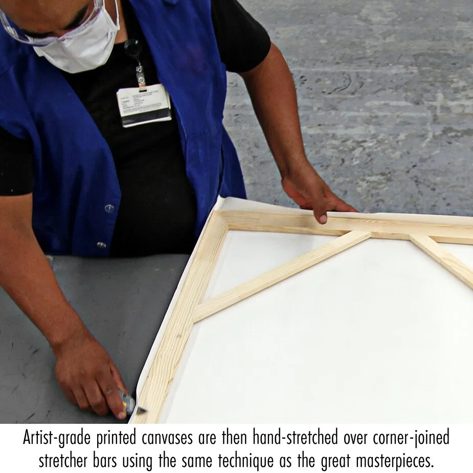 A Coign of Vantage Framed Canvas Replica Painting: Medium