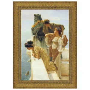 A Coign of Vantage Framed Canvas Replica Painting: Medium