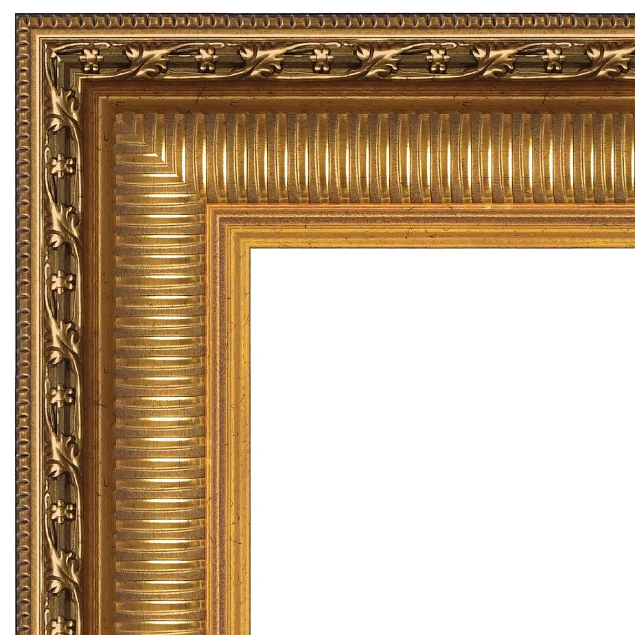 Bouquet of Flowers in an Urn Framed Canvas Replica Painting: Medium