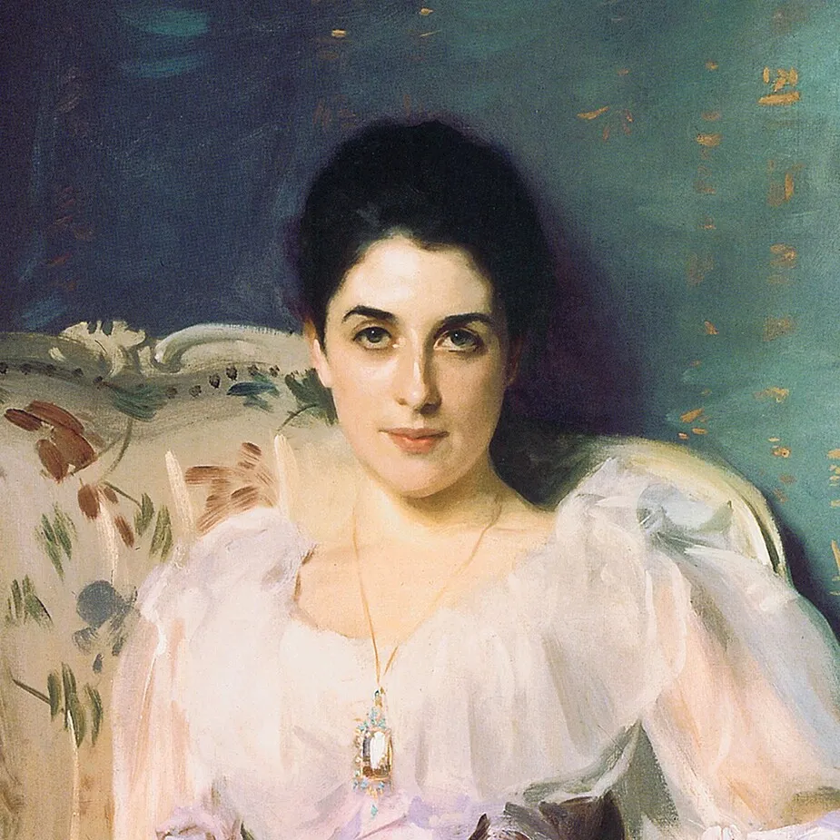 Lady Agnew of Lochnaw Framed Canvas Replica Painting: Large