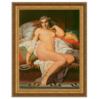 Phryne Framed Canvas Replica Painting: Medium