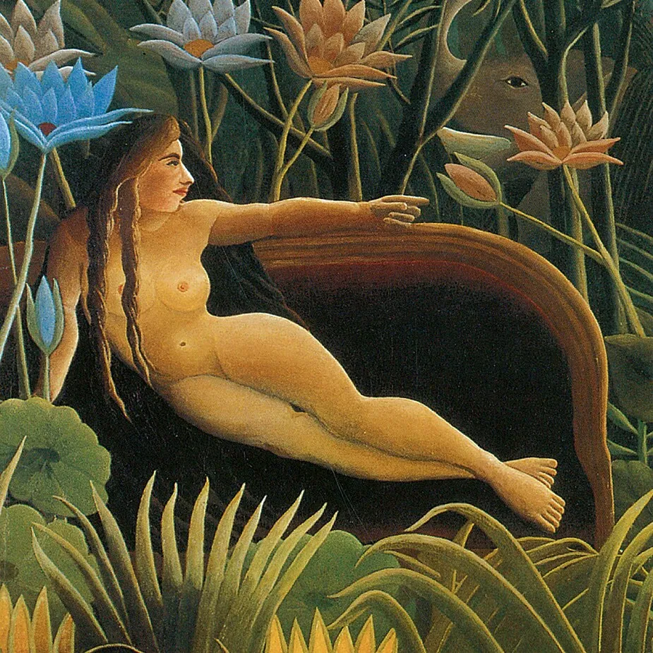 The Dream Framed Canvas Replica Painting: Medium