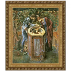 The Baleful Head Framed Canvas Replica Painting: Medium