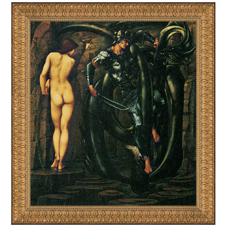 The Doom Fulfilled Framed Canvas Replica Painting: Medium