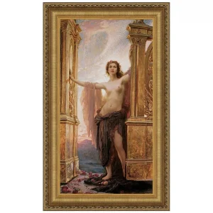 The Gates of Dawn Framed Canvas Replica Painting: Small