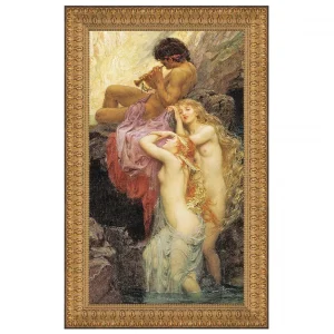 Sea Melodies Framed Canvas Replica Painting: Small