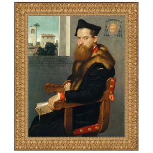 Bartolommeo Bonghi Framed Canvas Replica Painting: Grande