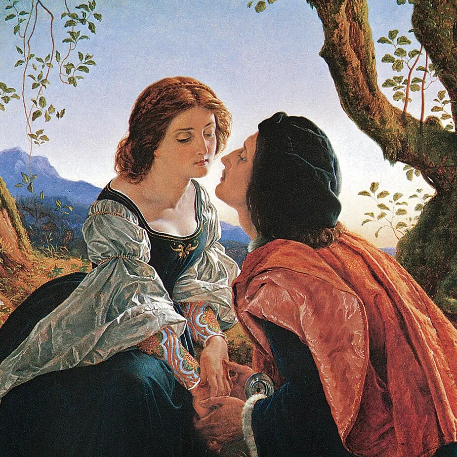 Hesperus Framed Canvas Replica Painting: Large