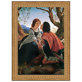 Hesperus Framed Canvas Replica Painting: Large
