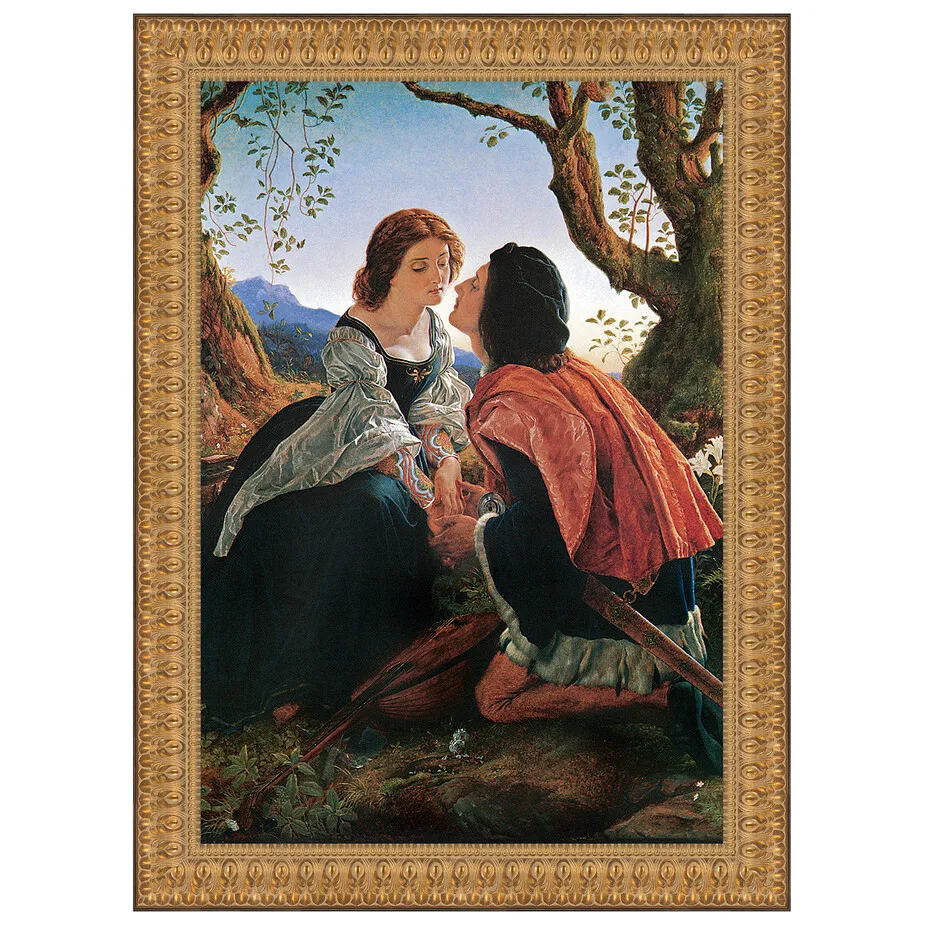 Hesperus Framed Canvas Replica Painting: Large