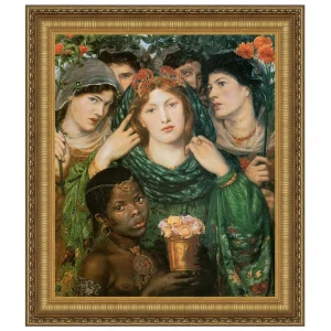 The Beloved (The Bride) Framed Canvas Replica Painting: Large