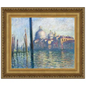 The Grand Canal, Venice Framed Canvas Replica Painting: Grande