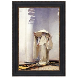 Smoke of Ambergris Framed Canvas Replica Painting: Large