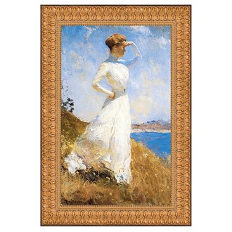 Sunlight Framed Canvas Replica Painting: Small