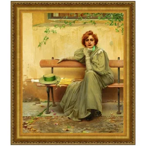 Sogni (Dreams) Framed Canvas Replica Painting: Grande