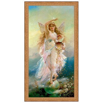 Fortuna Framed Canvas Replica Painting: Medium