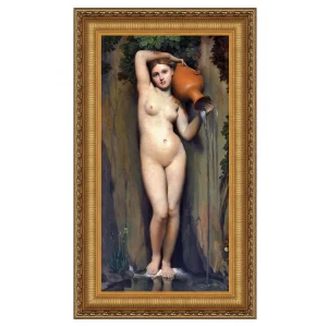 The Source Framed Canvas Replica Painting: Large