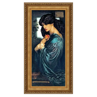 Proserpine Framed Canvas Replica Painting: Grande