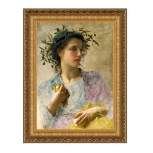 L'ete (Summer) Framed Canvas Replica Painting: Medium