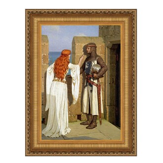 The Shadow Framed Canvas Replica Painting: Medium