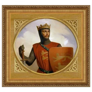 Robert Curthose Framed Canvas Replica Painting: Grande