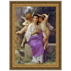 The Heart's Awakening Framed Canvas Replica Painting: Medium