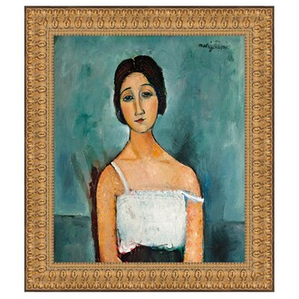 Christina Framed Canvas Replica Painting: Medium