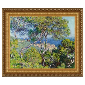 Bordighera Framed Canvas Replica Painting: Small