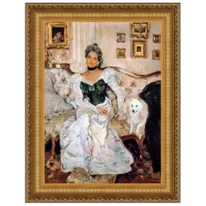Princess Zinaida Yusupova Framed Canvas Replica Painting: Grande