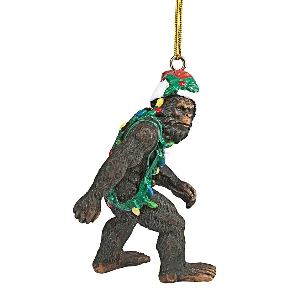 Bigfoot, the Yeti Holiday Ornament