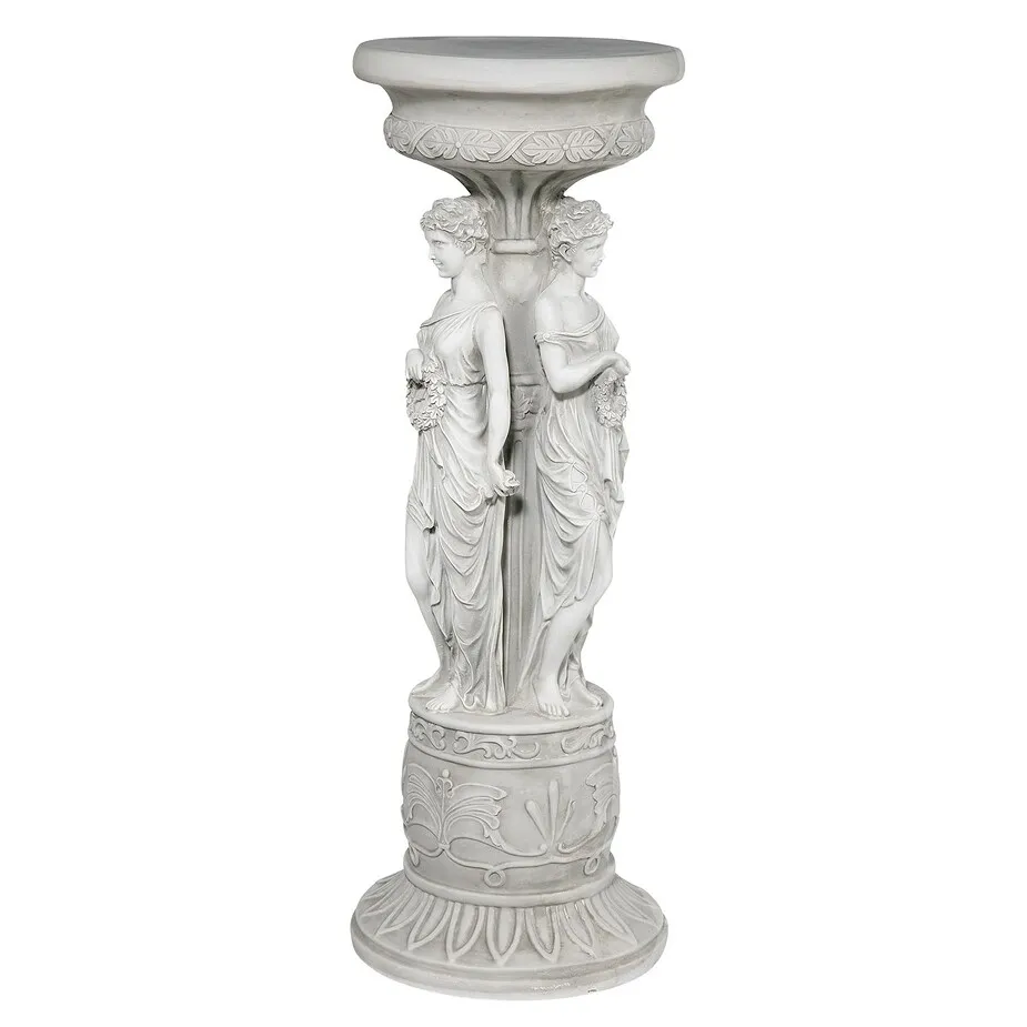 Chatsworth Manor Neoclassical Sculptural Pedestal