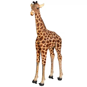 Baako Grand Scale Baby Giraffe Garden Statue