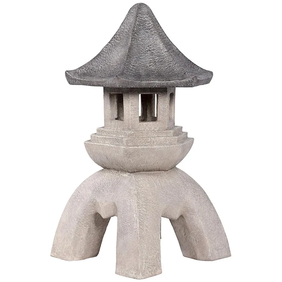 Asian Temple Pagoda Lantern Statue: Giant