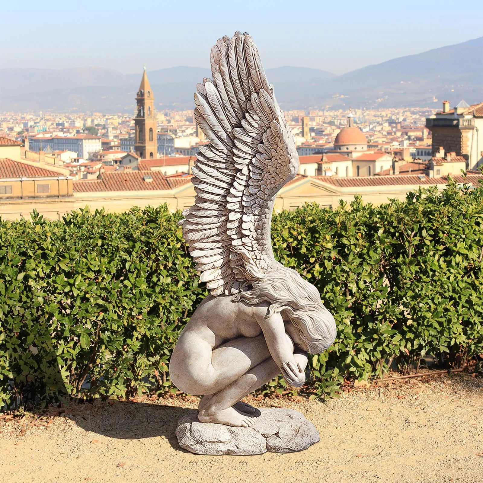 Remembrance and Redemption Angel Statue: Grande