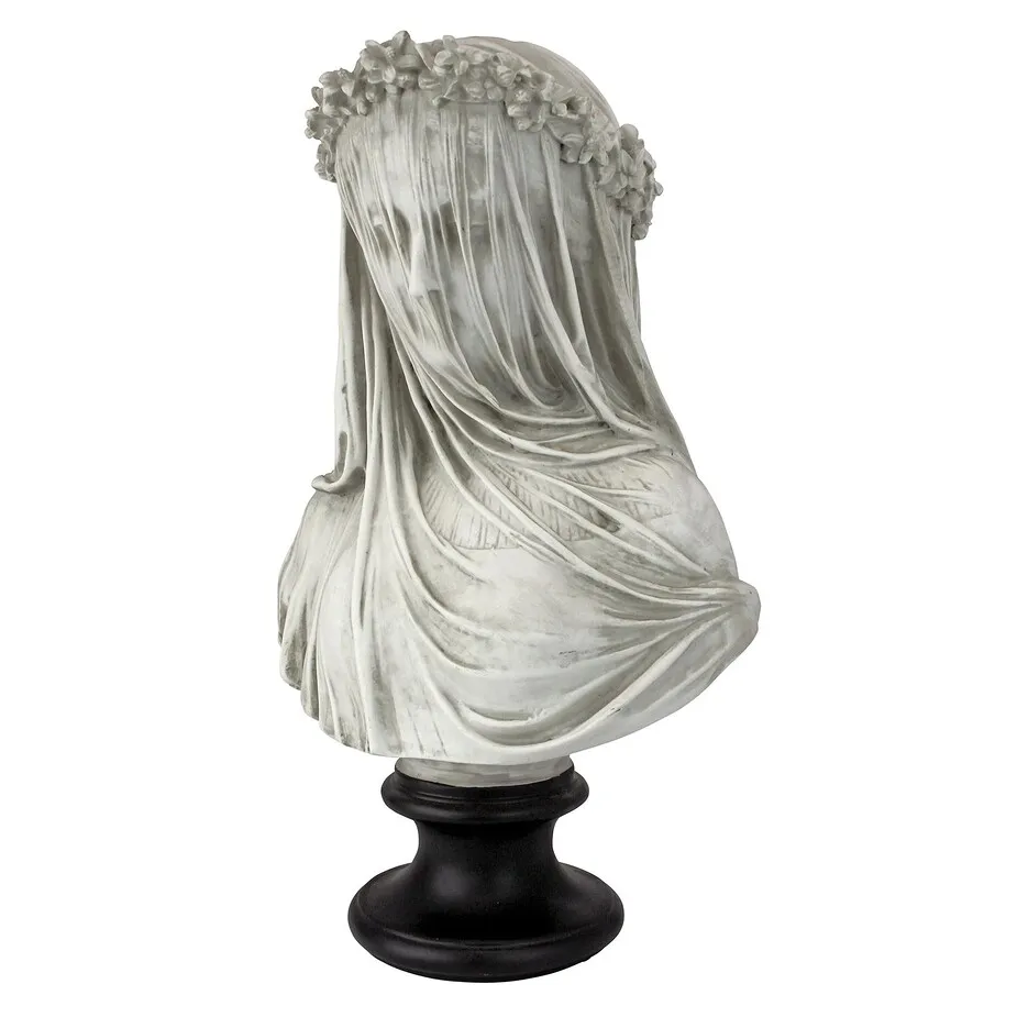The Veiled Maiden Sculptural Bust