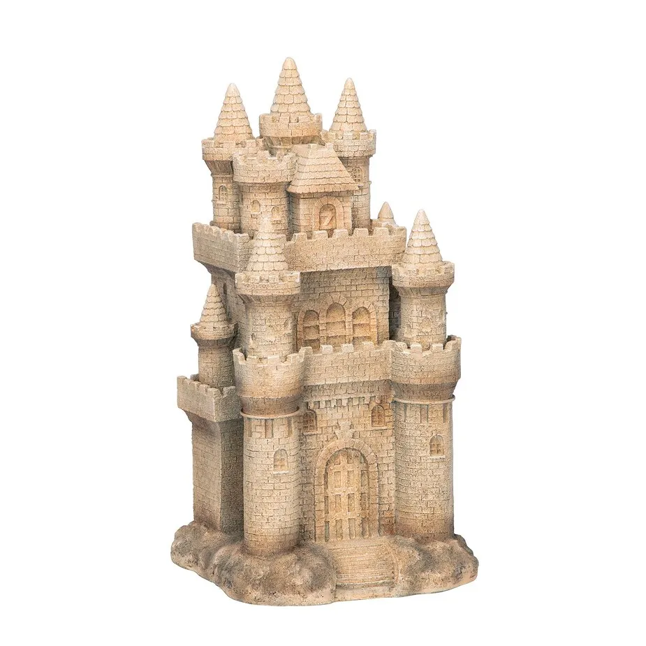 Sand Castle by the Sea Beach Statue