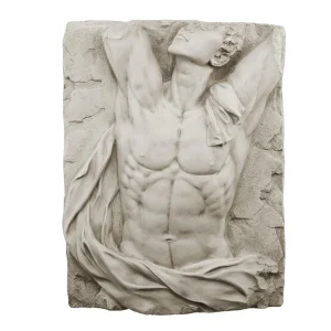 Torso of Adonis Bas-Relief Frieze Wall Sculpture