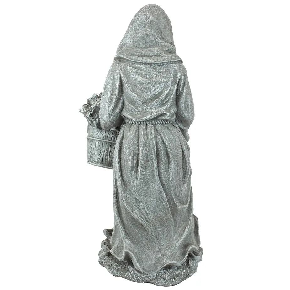 St. Fiacre the Gardener's Patron Saint Statue: Small