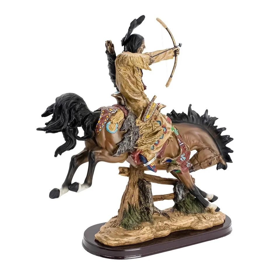 On the Hunt Native American Statue